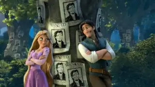 Rapunzel and Flynn Rider from Disney's 2010 animated film Tangled