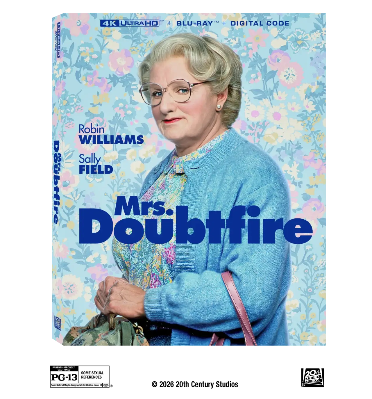 Mrs. Doubtfire cover on 4K.