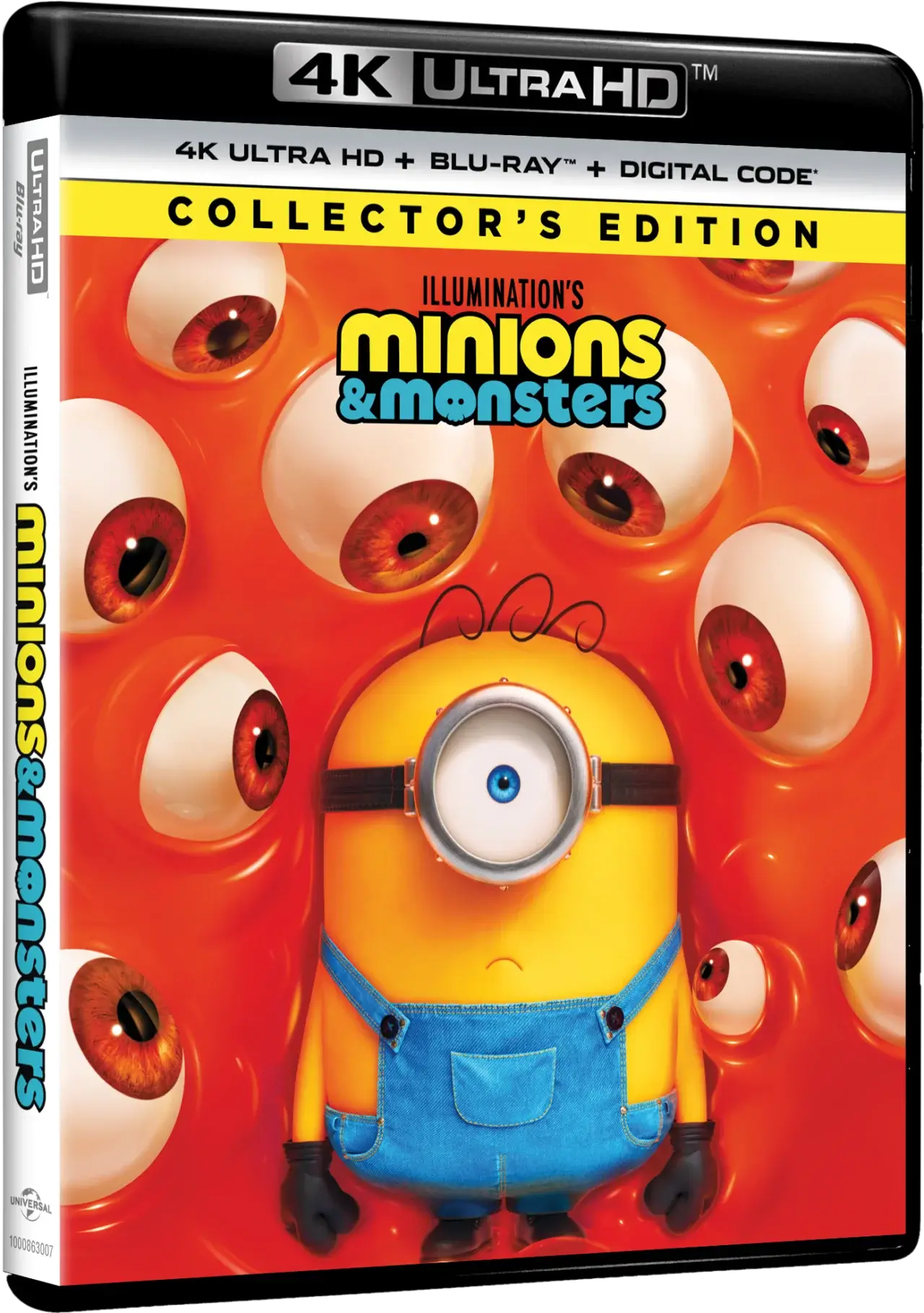 Minions and Monsters 4K UHD front mock