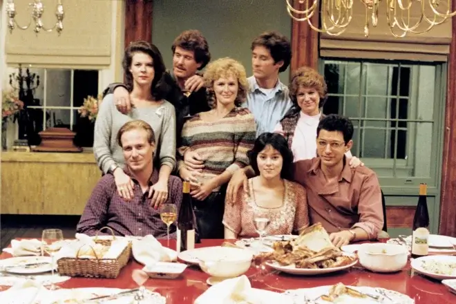 a group of people
