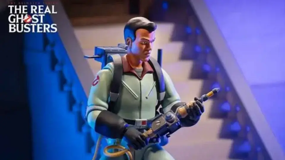 The Real Ghostbusters figure.