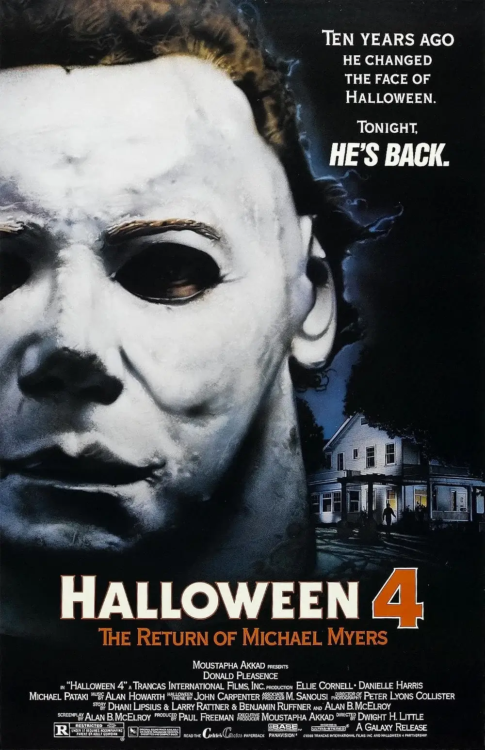 Halloween 4 poster.