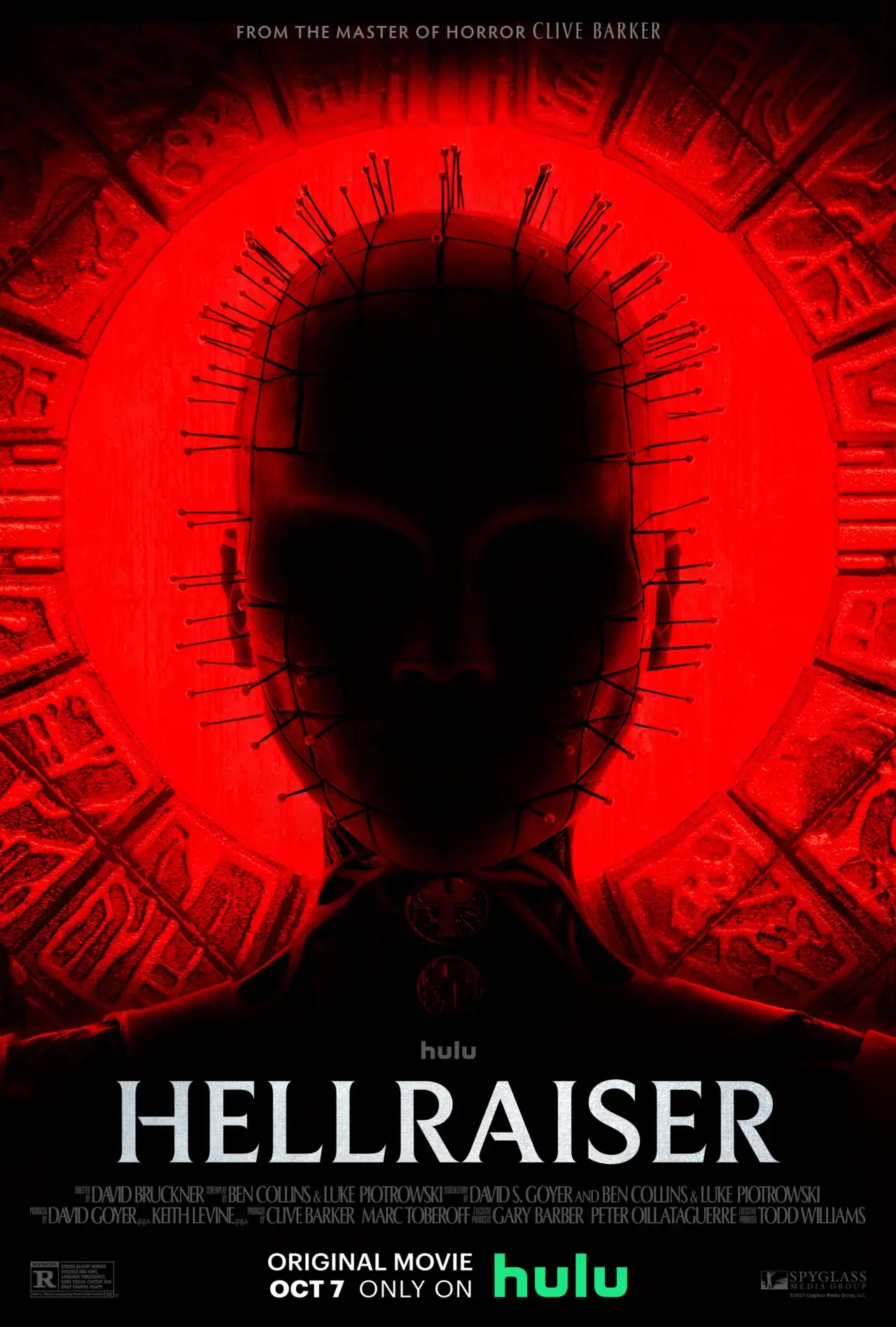 Hellraiser 2022 poster.