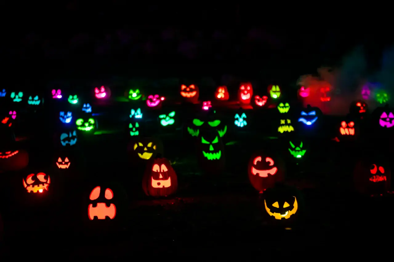Jack O'Lanterns at Magic of the Jack O'Lanterns.