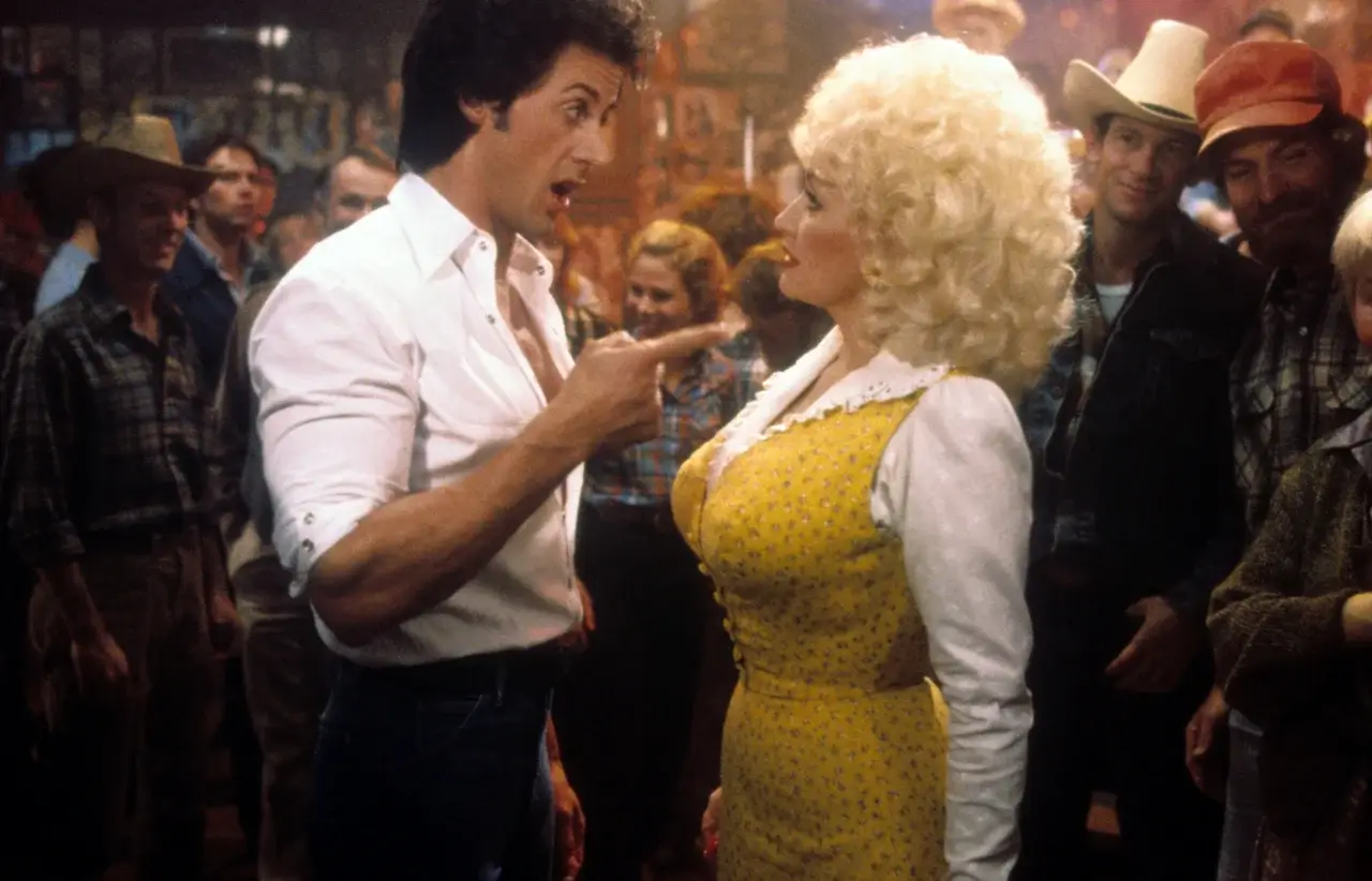 Dolly Parton in Rhinestone.