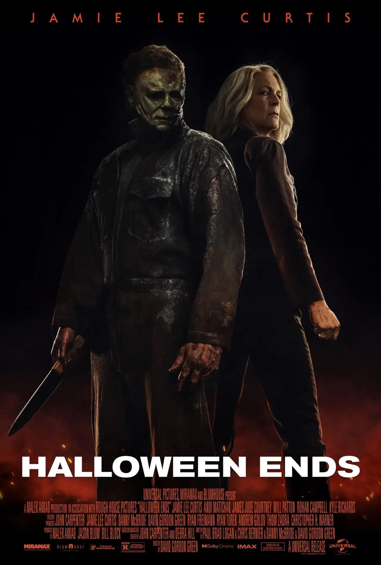 Halloween Ends poster.