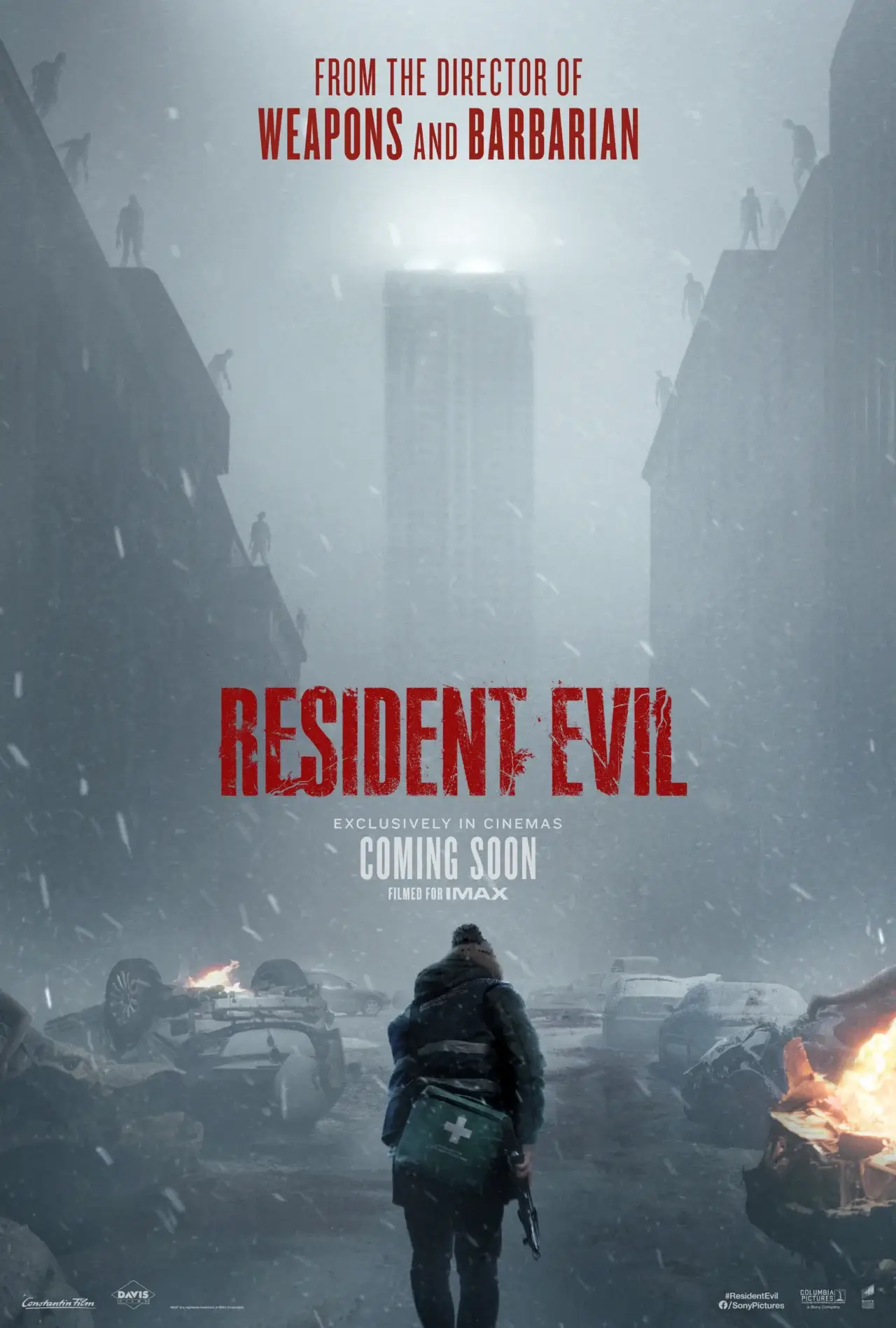 Resident Evil poster.