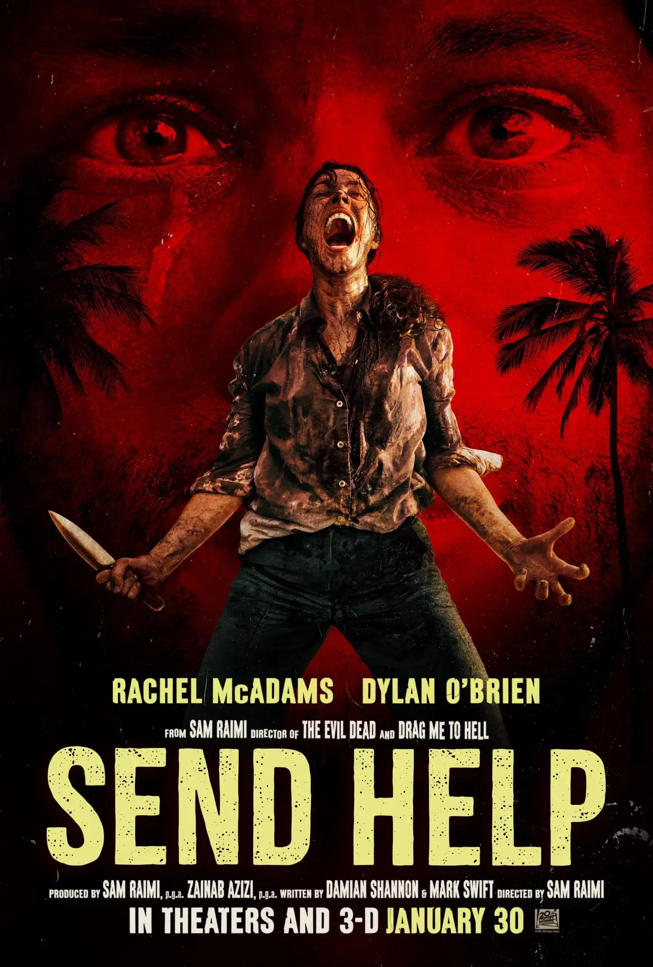 Send Help poster.