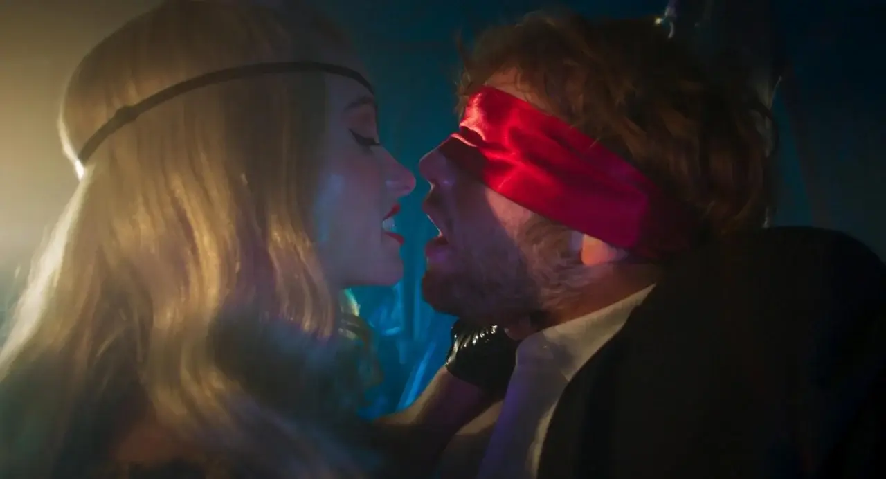 A steamy scene in I Want Your Sex.