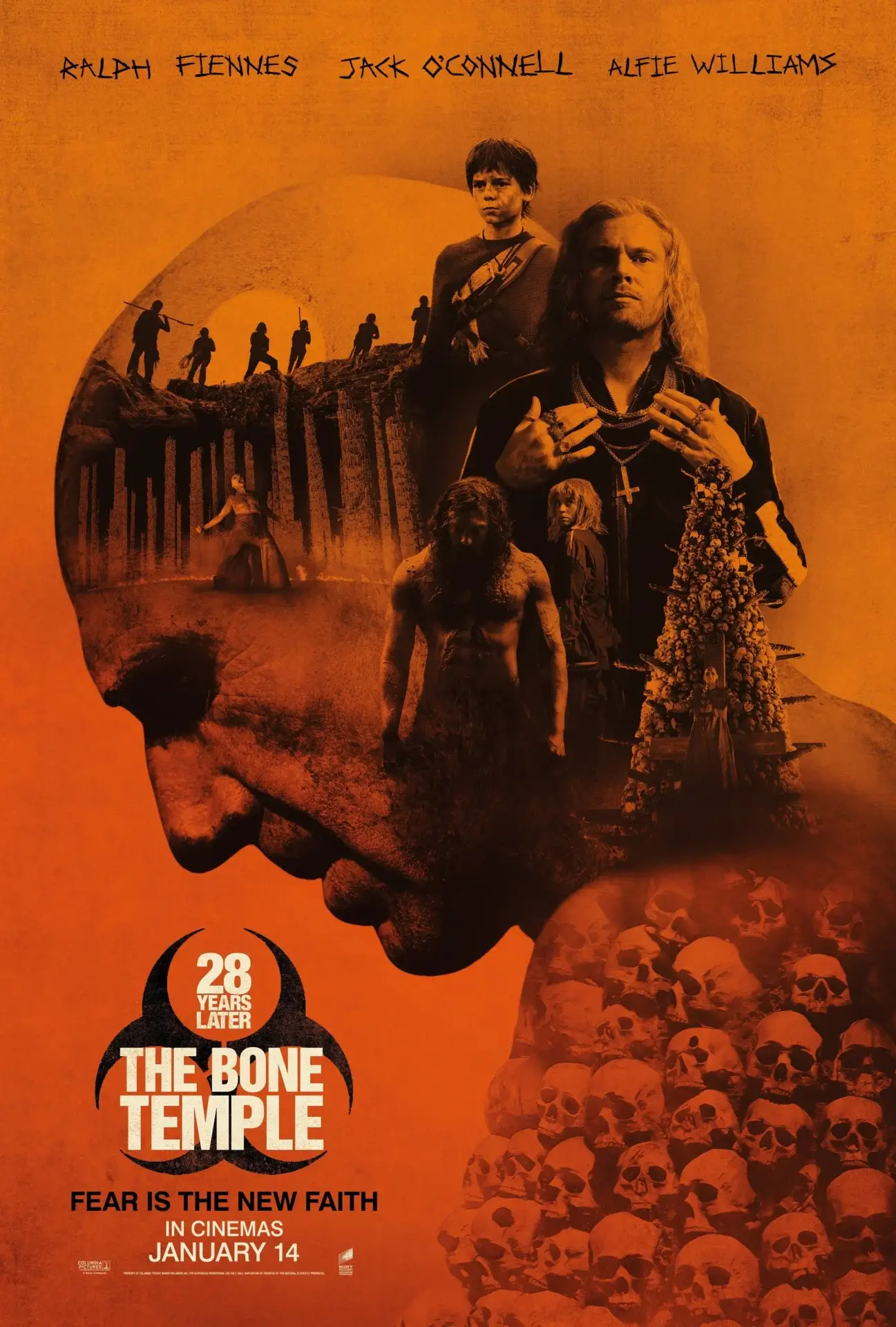 28 Years Later: The Bone Temple poster.