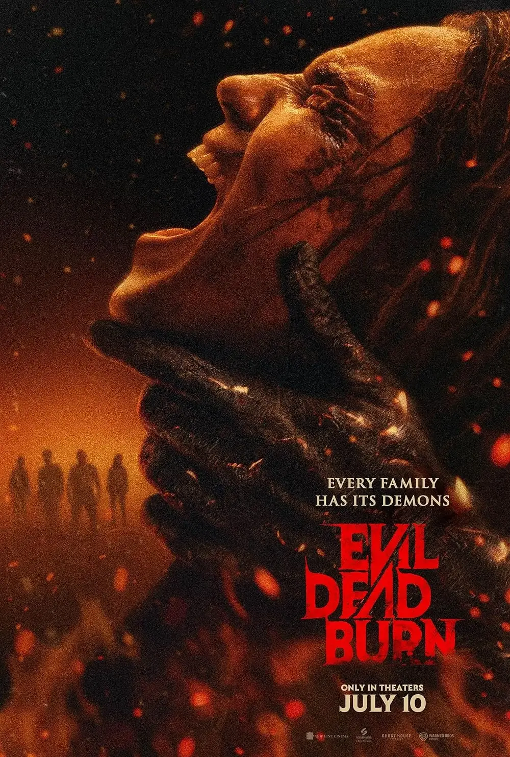 Evil Dead Burn poster.