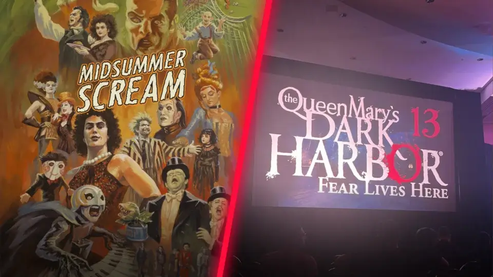 Queen Mary Dark Harbor at Midsummer Scream.