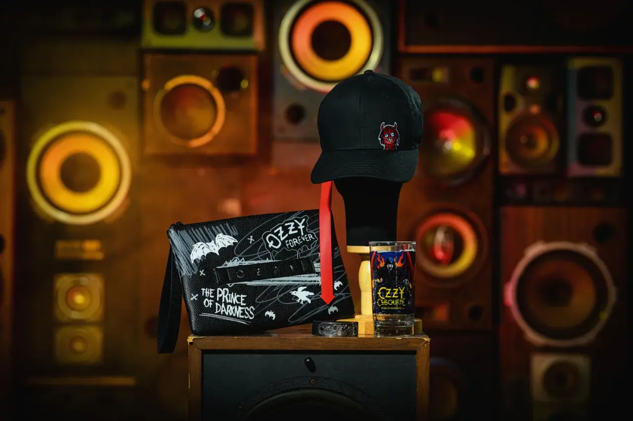 Ozzy Osbourne merch at Horror Nights.