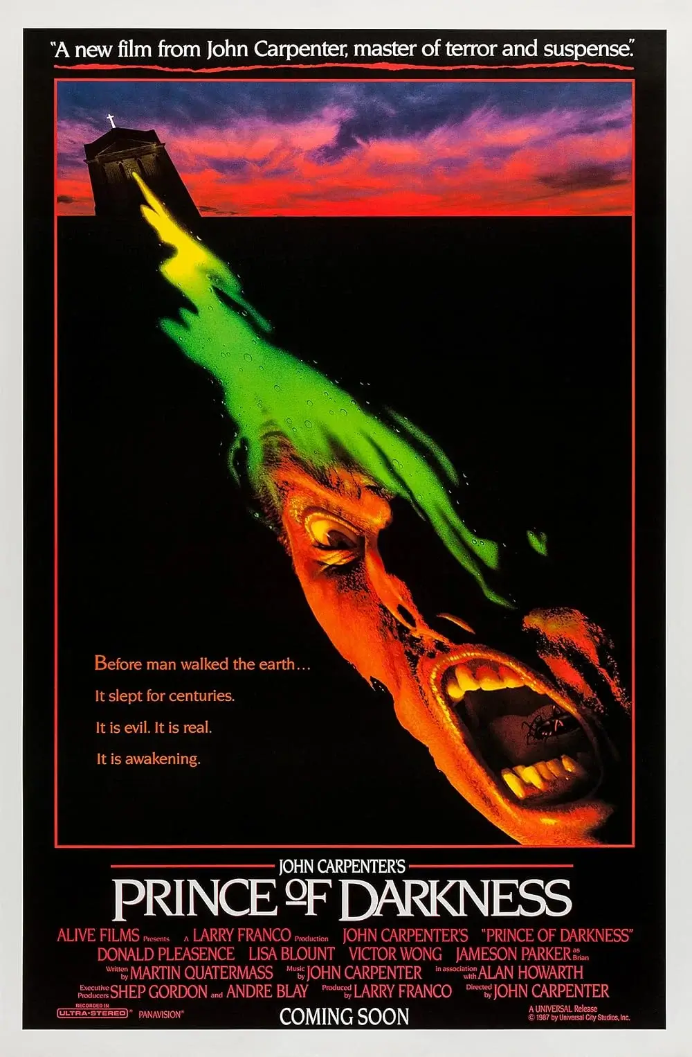 Prince of Darkness poster.