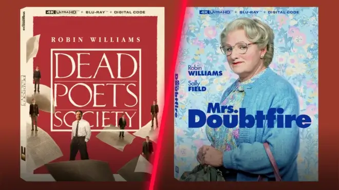 Robin Williams movies on 4K