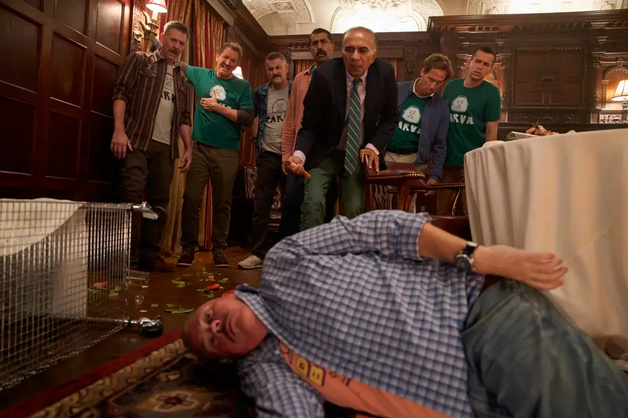 Farva passed out in Super Troopers 3.