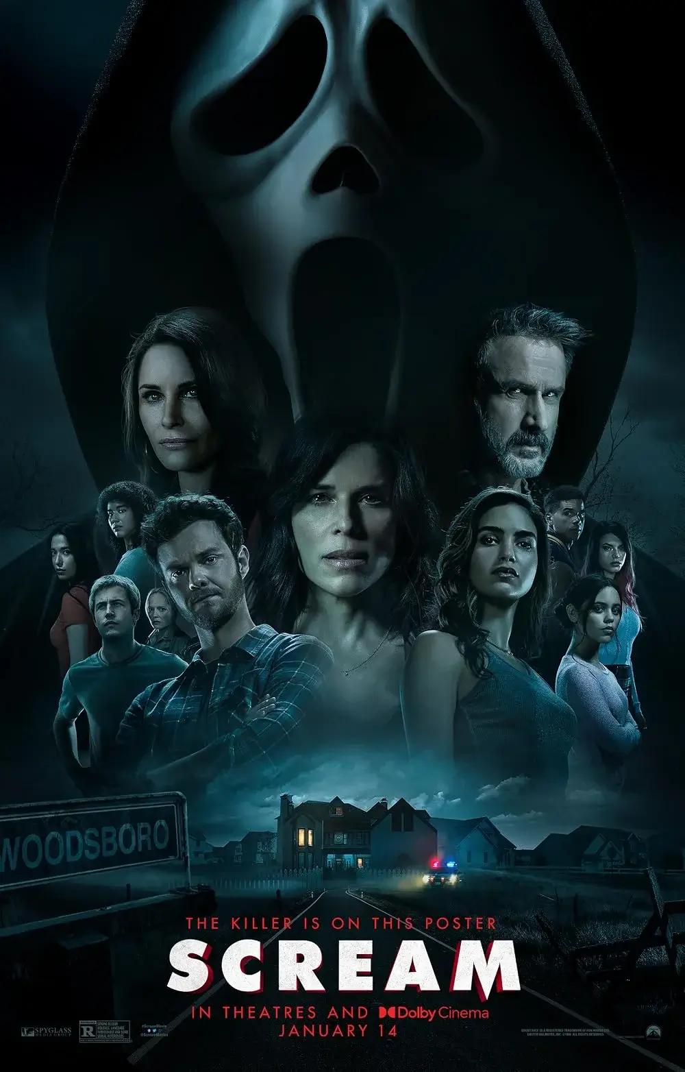 Scream 2022 poster