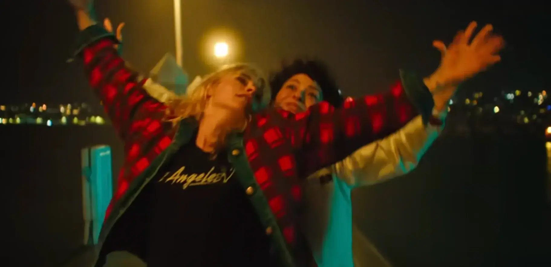 Kirsten Stewart and Alia Shawkat dancing in The Wrong Girls