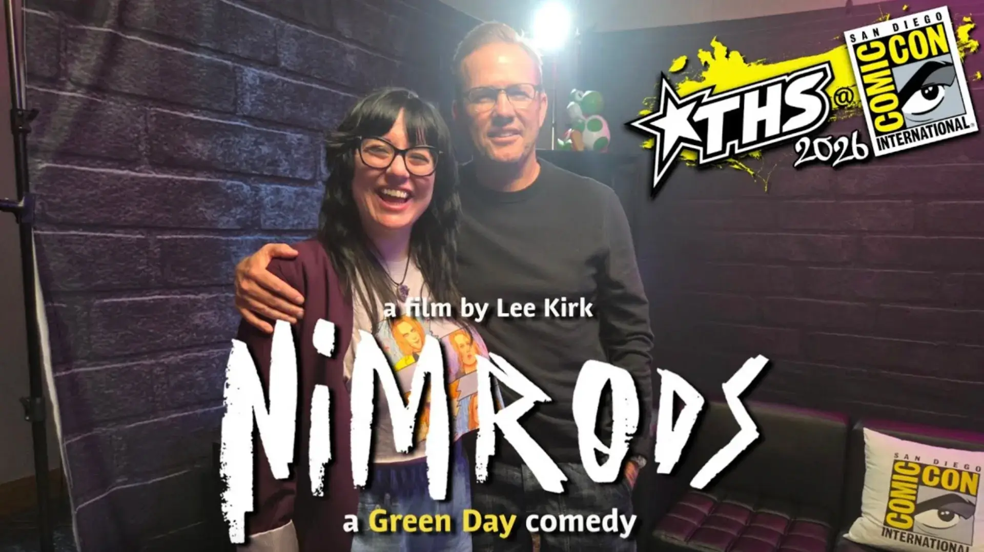 Nimrods: Director Lee Kirk Talks Working with Green Day and Real-Life Wife, Jenna Fischer [SDCC Interview]
