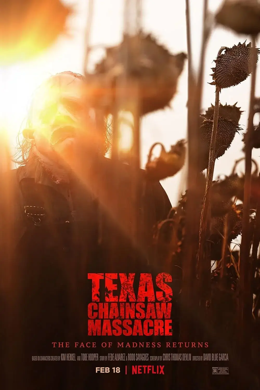 Texas Chainsaw Massacre 2022 poster.