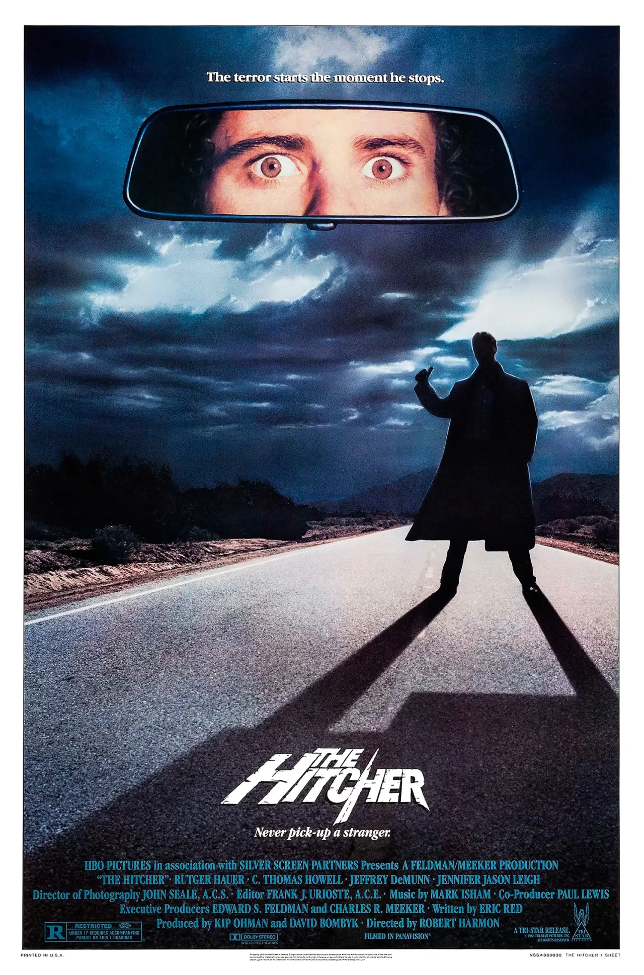 The Hitcher poster.