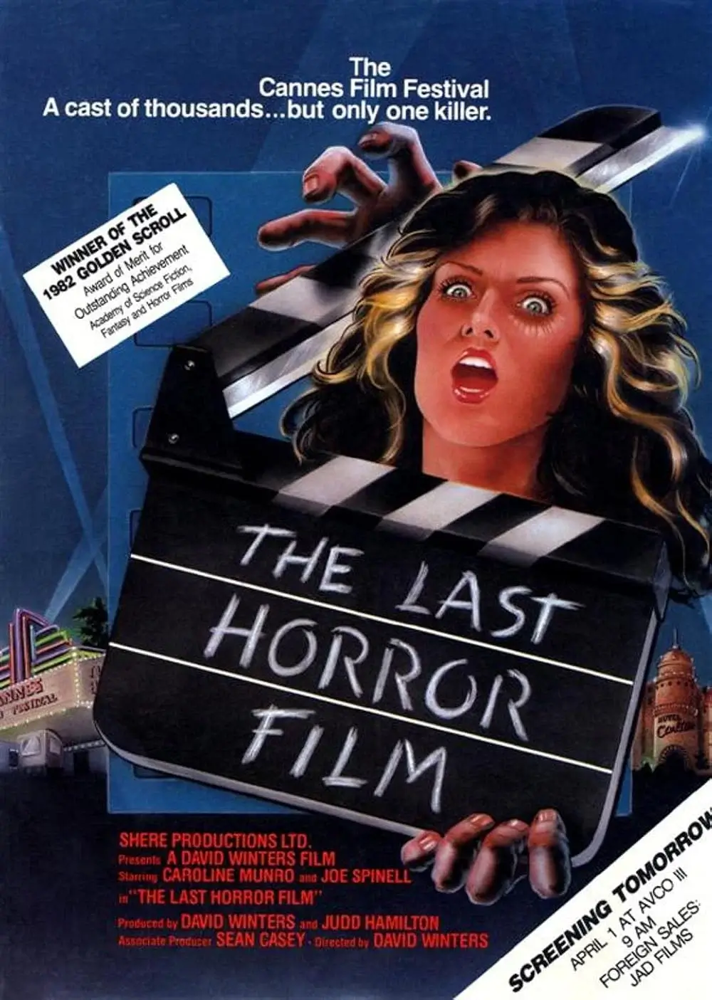 The Last Horror Film poster.