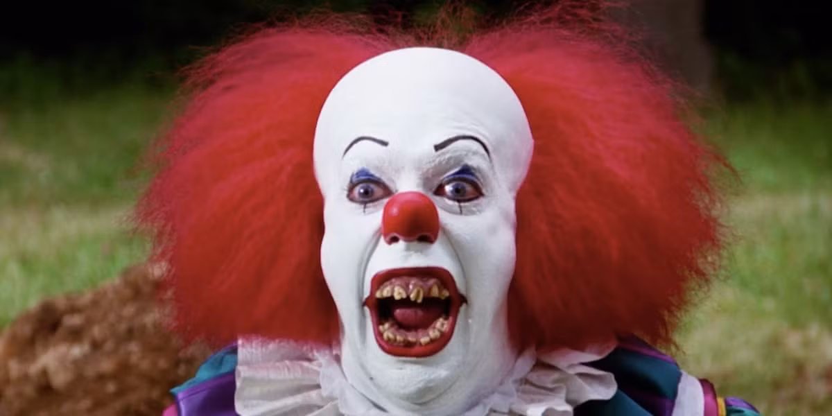 Tim curry as Pennywise