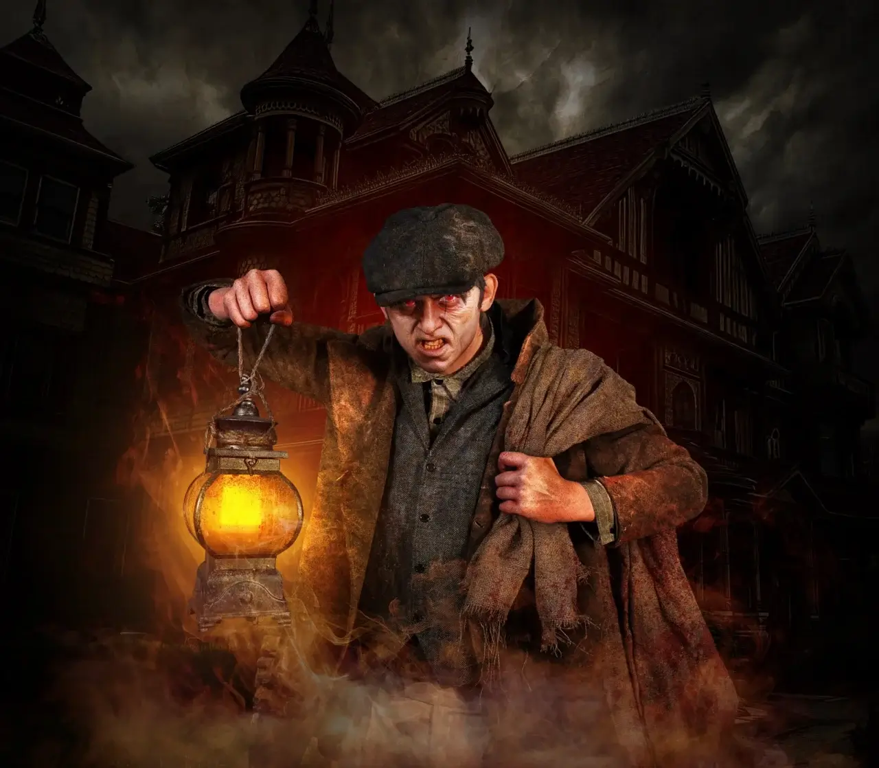 The caretaker at Festival Fright Nights.