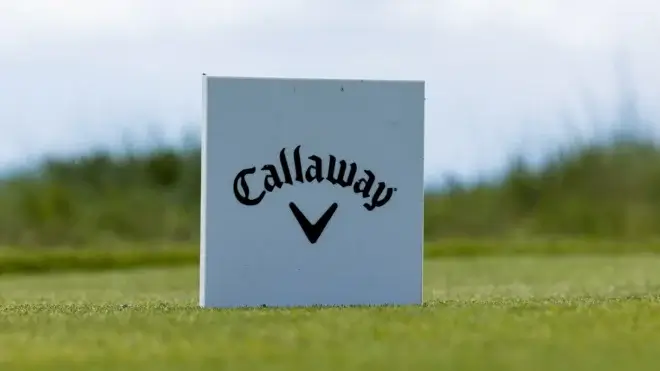 golf marker on course