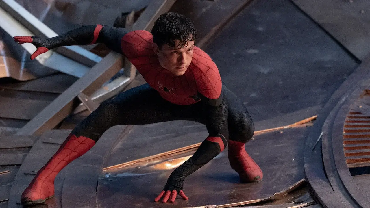 man in spider-man suit