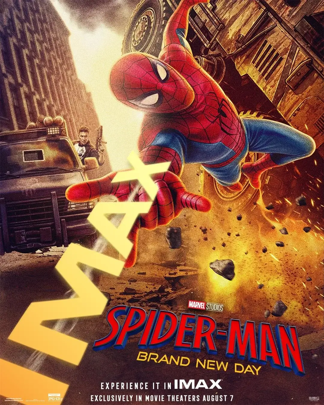 Spider-Man: Brand New Day poster.