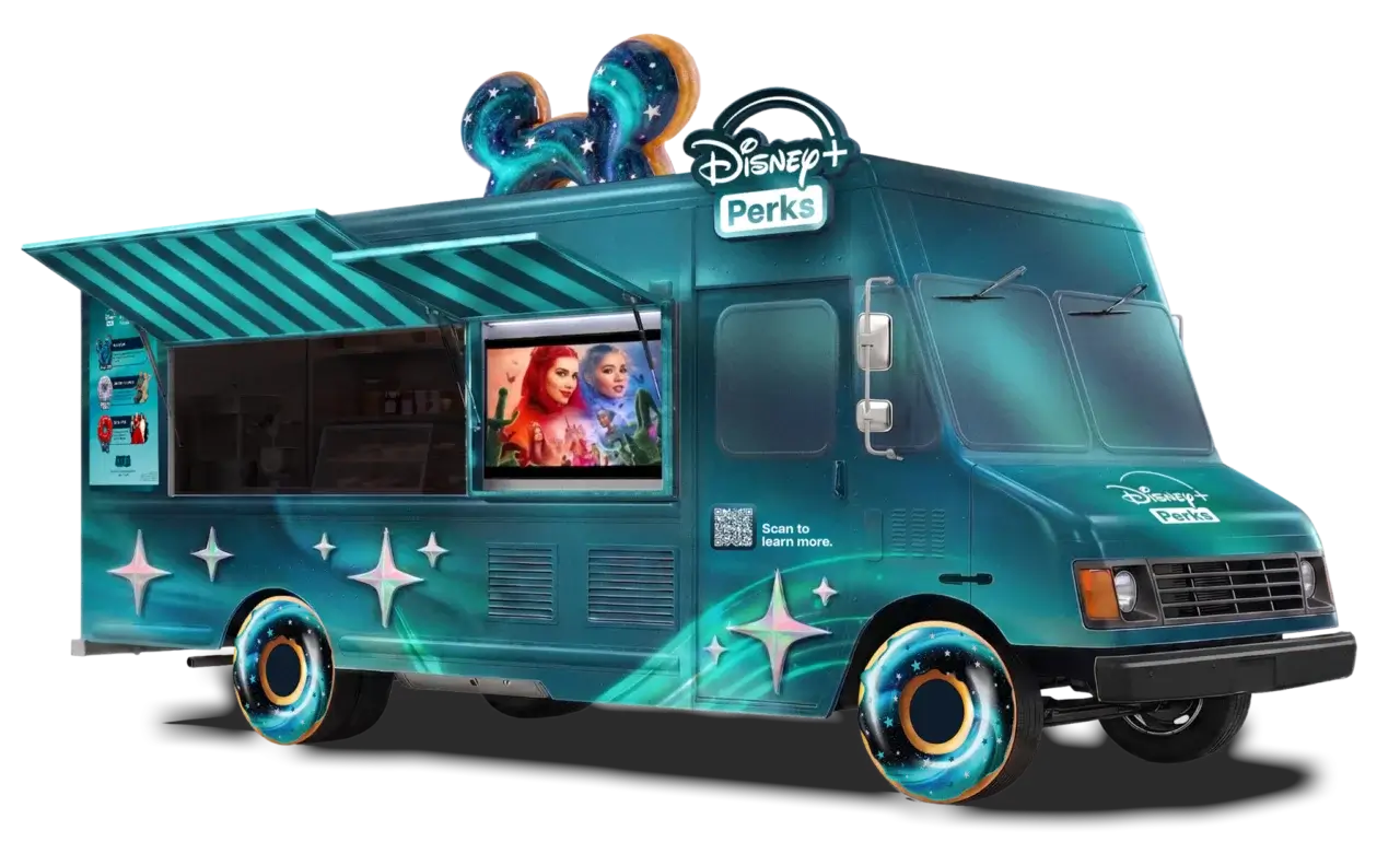 Disney+ Perks Truck