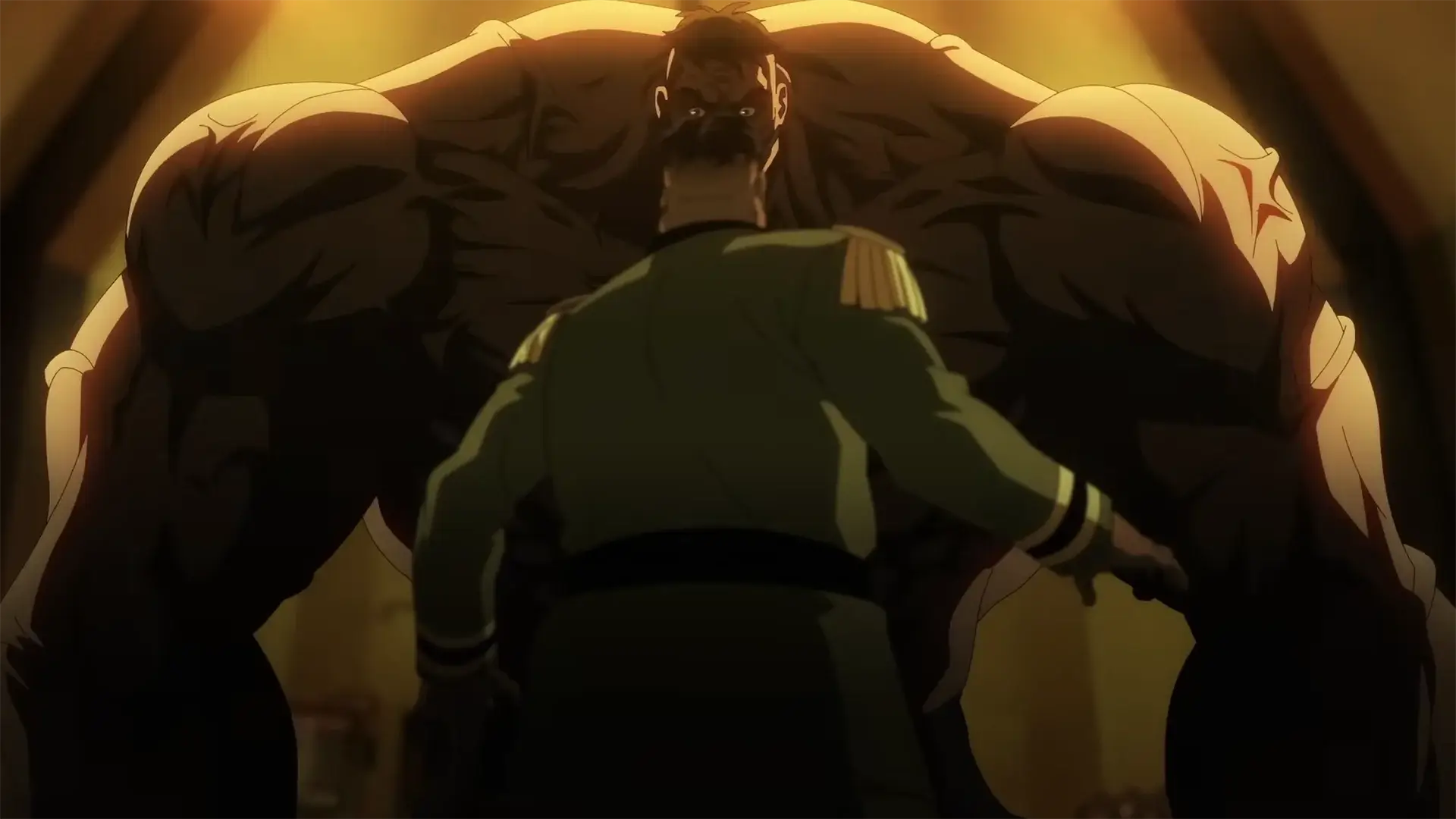 Bane in 'Batman: Knightfall Part 1: Knightfall.' Warner Bros. Animation