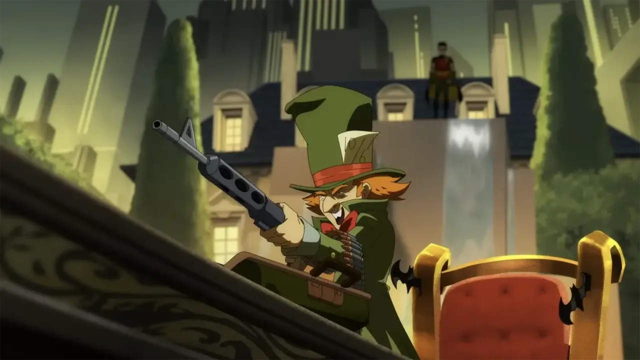 Mad Hatter and Mister Freeze in 'Batman: Knightfall Part 1: Knightfall.' Warner Bros. Animation
