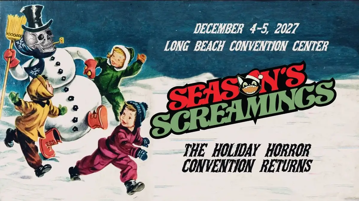 Season's Screamings 2027 poster.