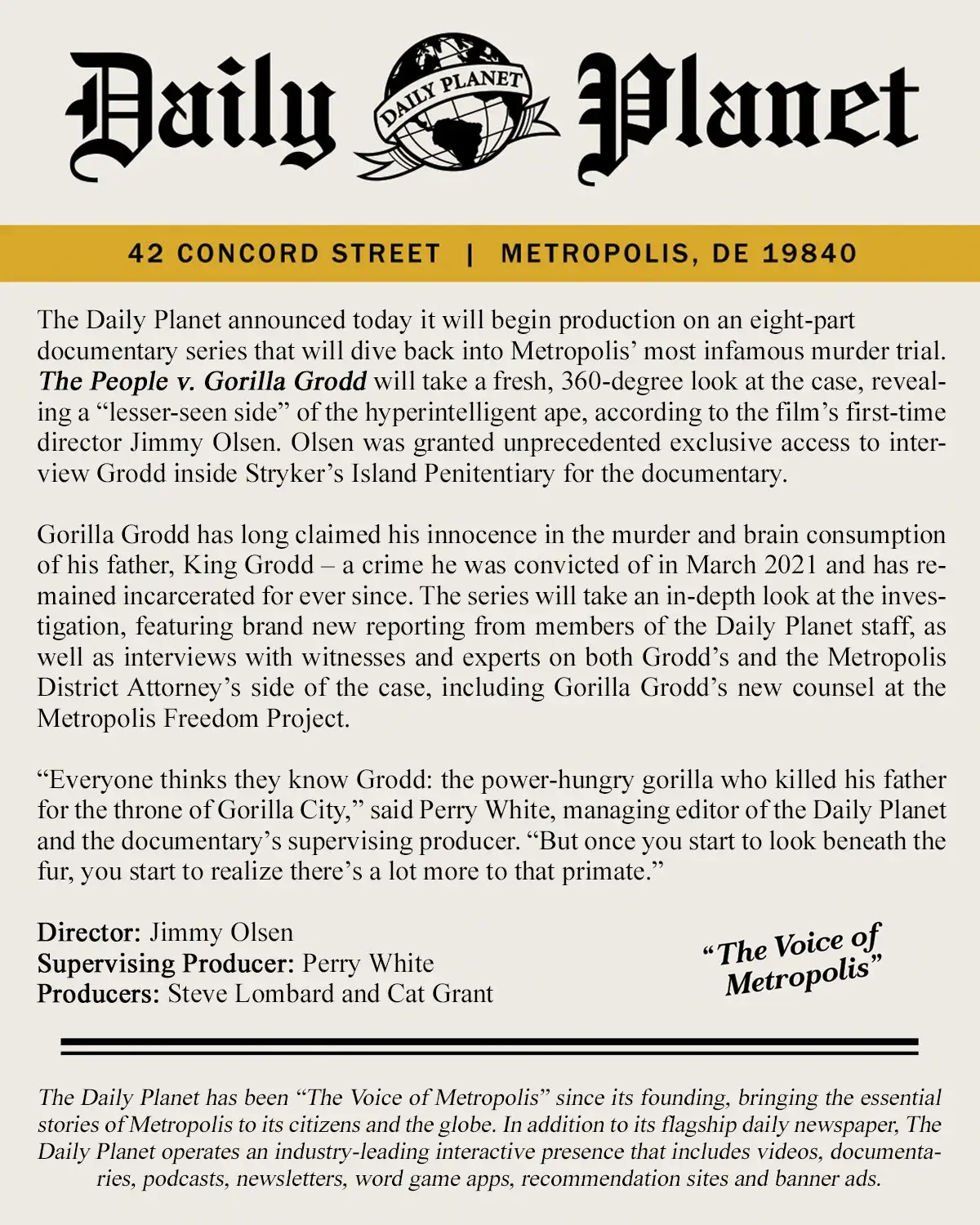 The People V. Gorilla Grodd image.