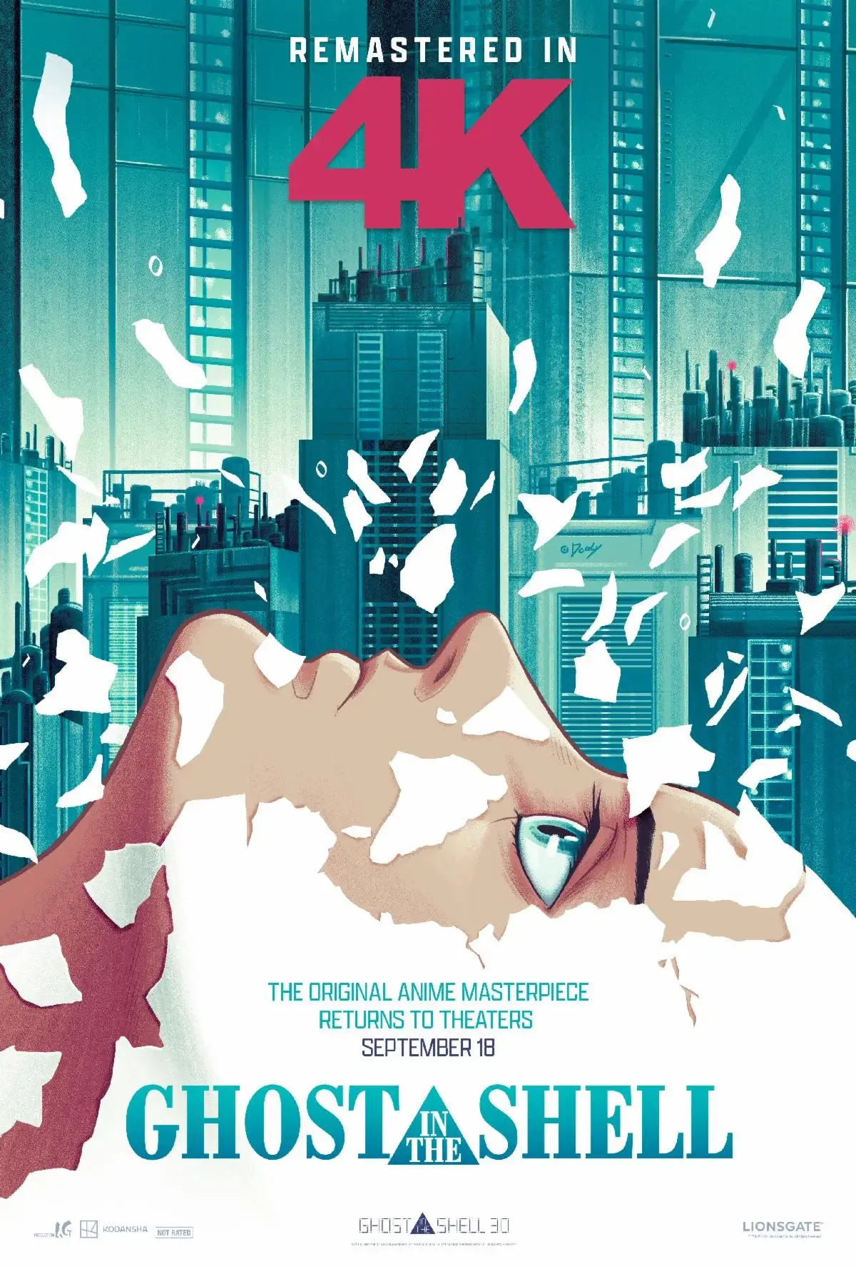 Ghost in the Shell 4K remaster visual