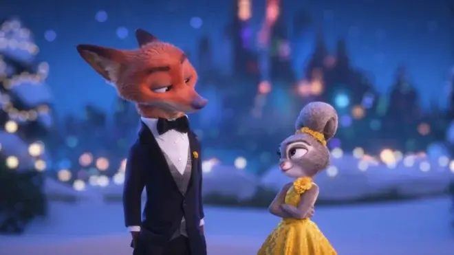 Nick and Judy in Zootopia 2