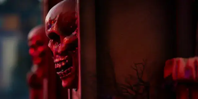 Carnage maze at Fright Fest.