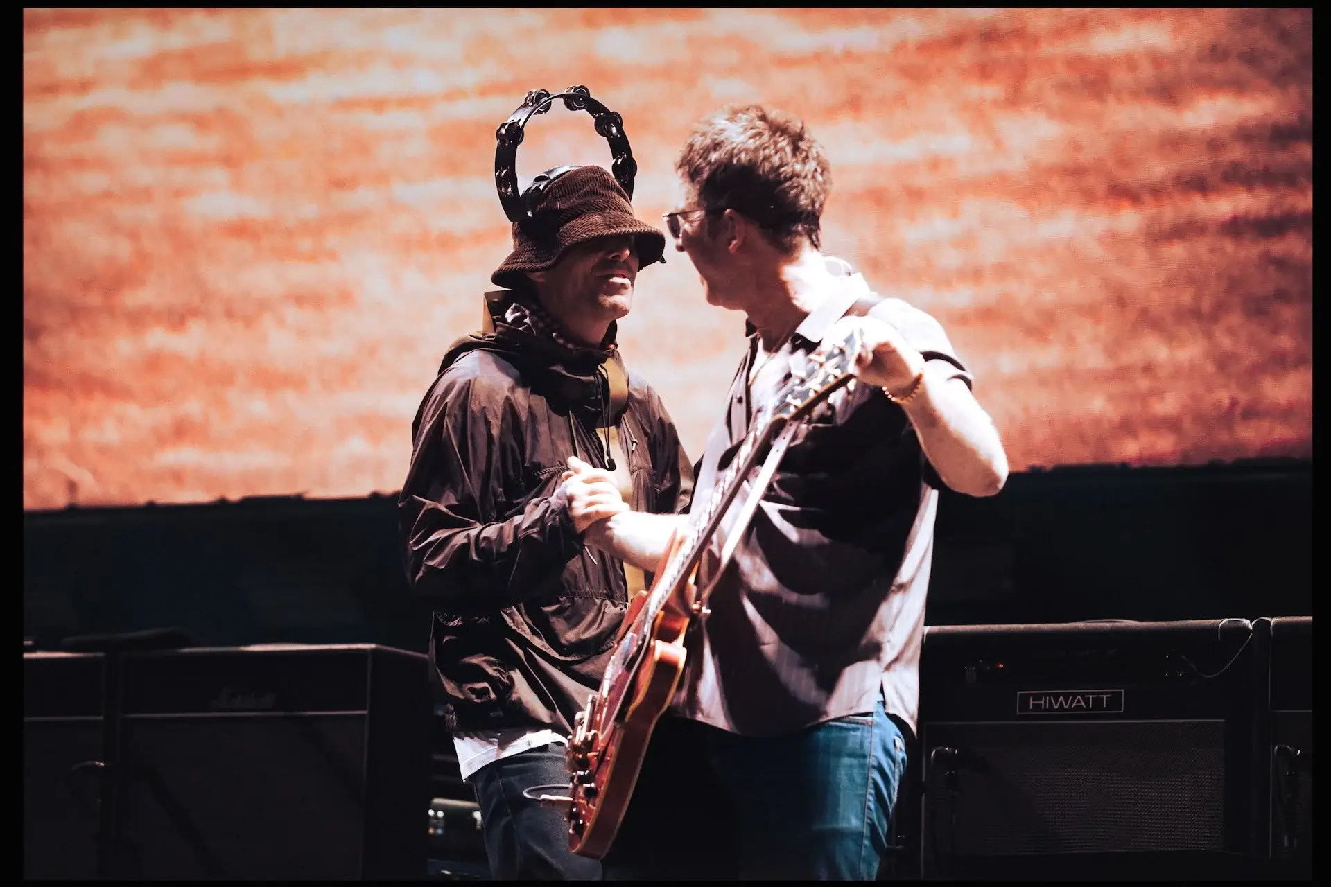 oasis on stage