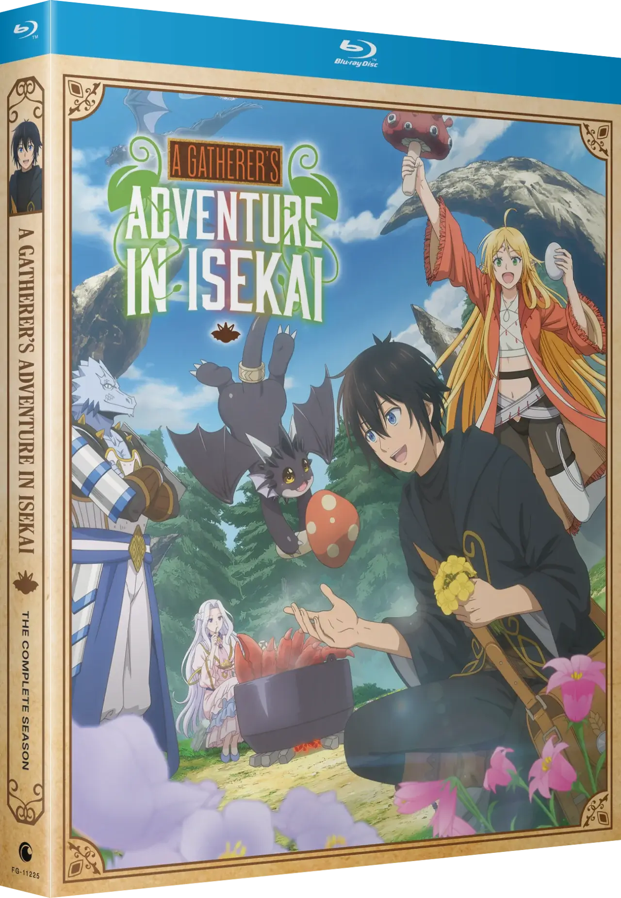 A Gatherer's Adventure in Isekai - The Complete Season – Blu-ray front
