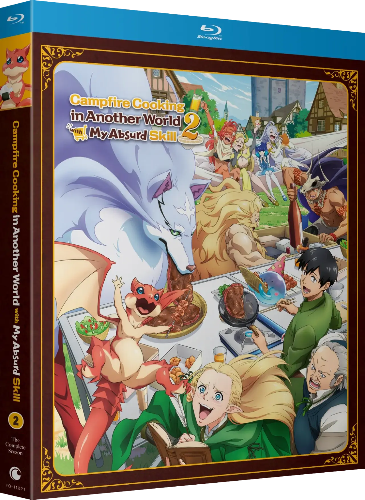 Campfire Cooking in Another World with My Absurd Skill Season 2 – Blu-ray front