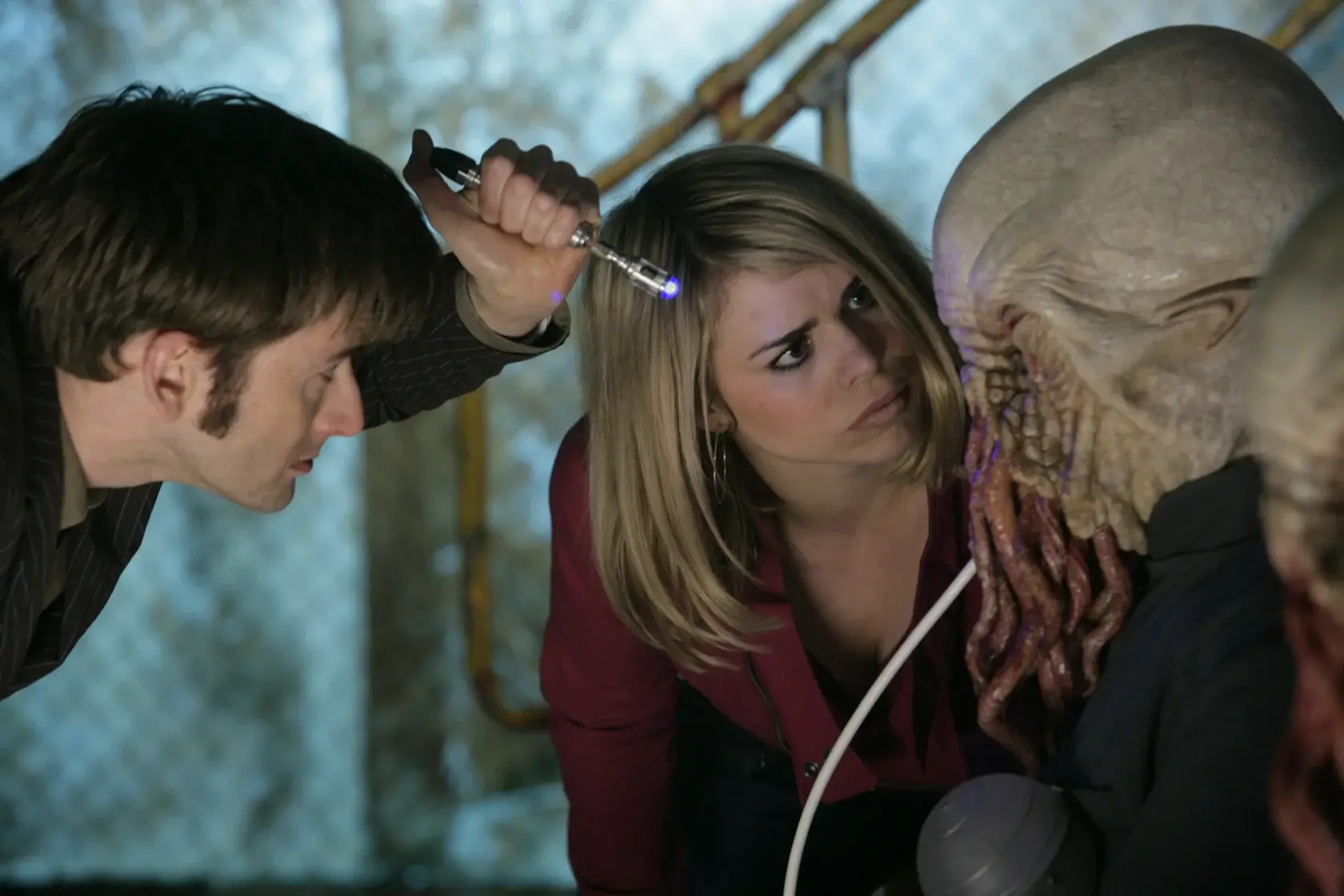 Billie Piper and David Tennant in Doctor Who
