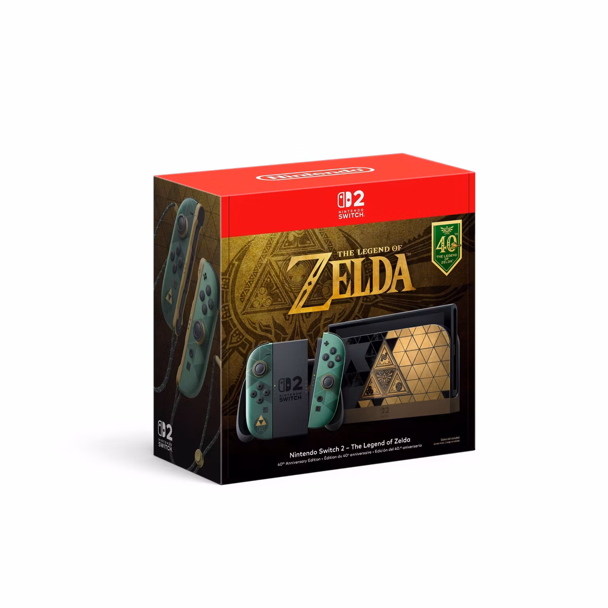 The Legend of Zelda Nintendo Switch 2 console.