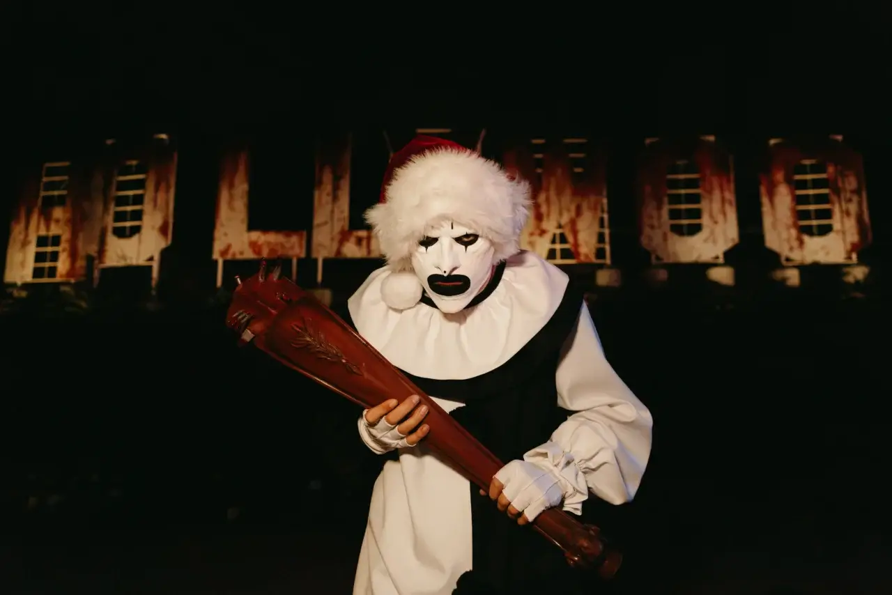 Art the Clown at Horror Nights 2026.