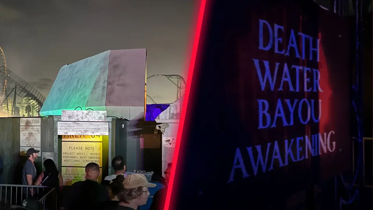 Area 64: Mothership and Deathwater Bayou: Awakening facades.