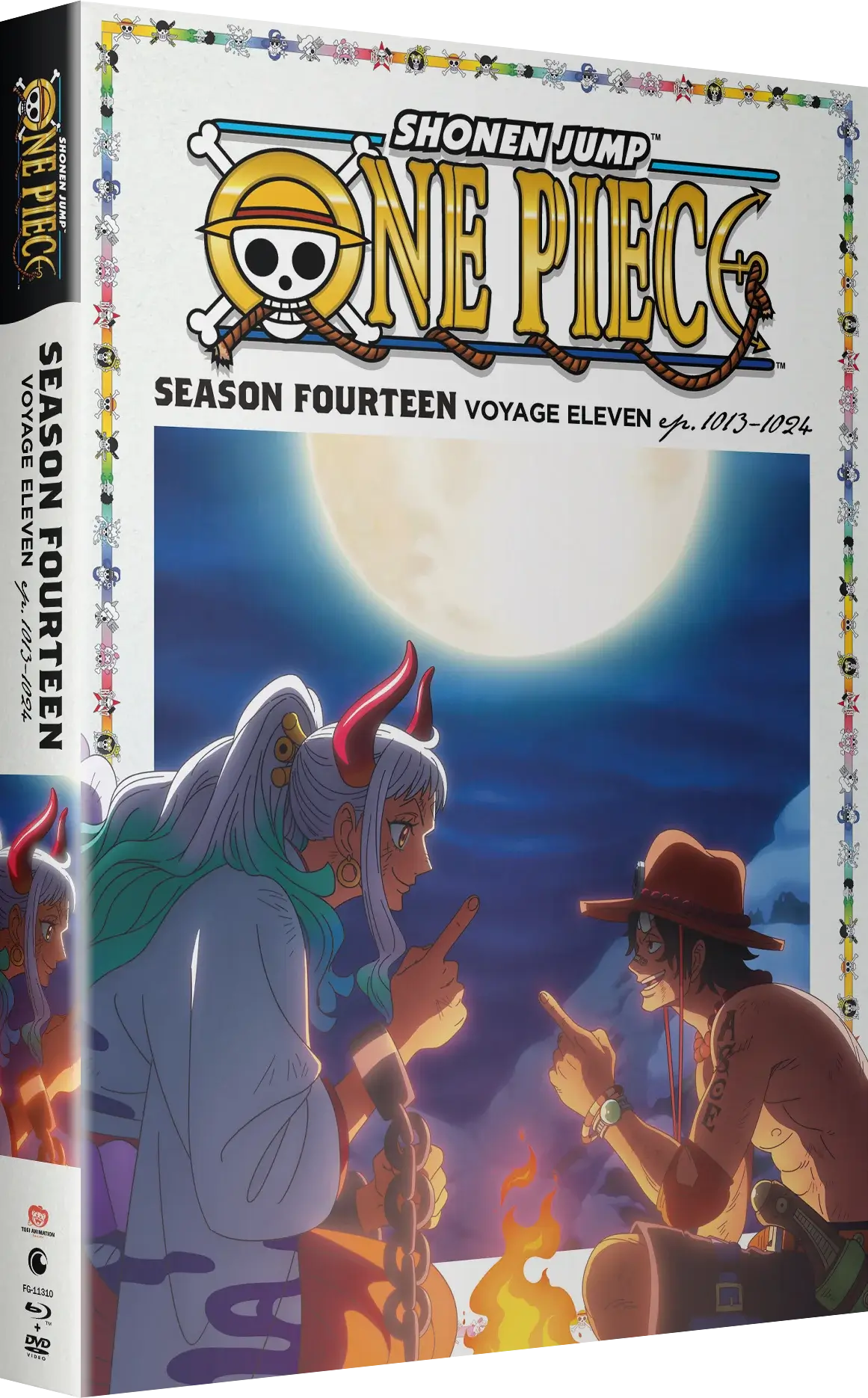 One Piece Season 14 Voyage 11 (Episodes 1013–1024) – Blu-ray/DVD Combo front