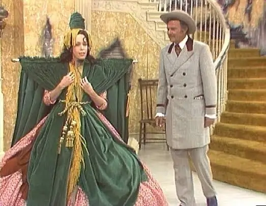 Bob Mackie's iconic look for Carol Burnett.