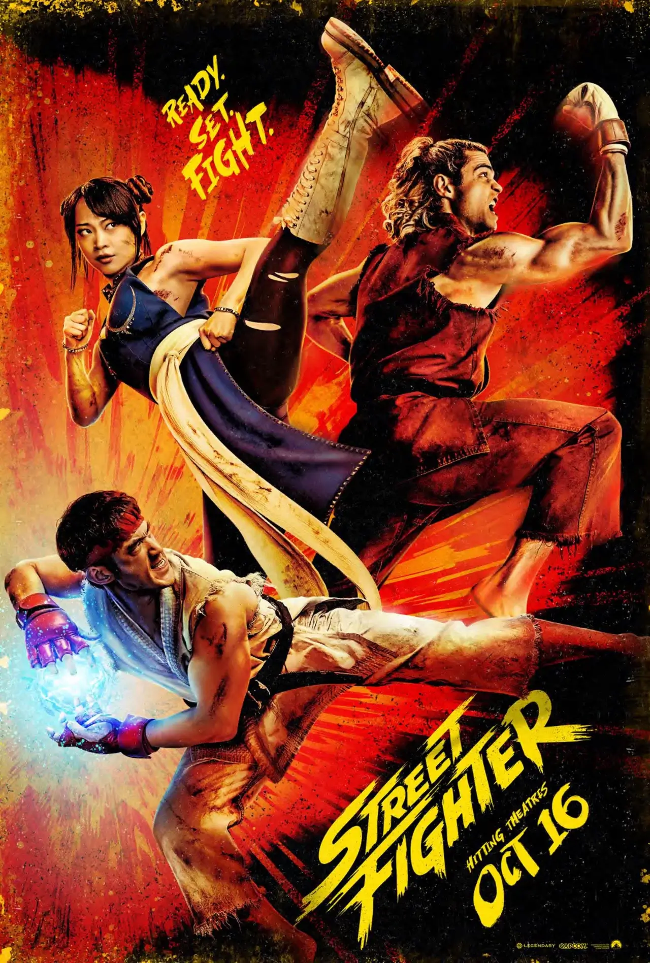 Street Fighter poster.