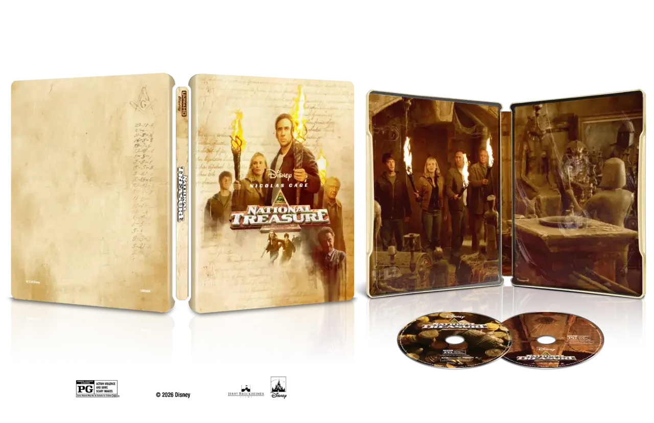 National Treasure 4K Steelbook